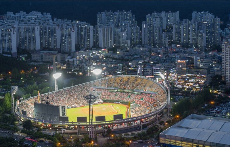 부산 사직동 거리 모습